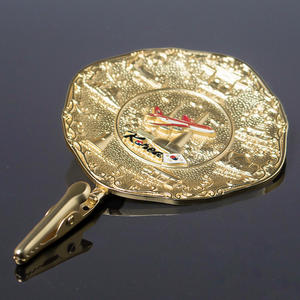 Magneti personalizzati frigo coreano in metallo turista Souvenir magnete frigorifero con Clip da visita magneti per frigo - Product Image 1