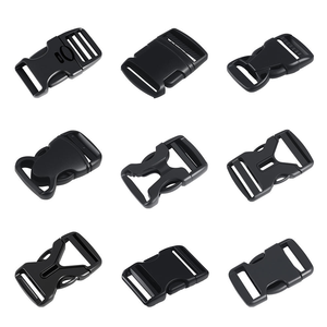 Hebilla de Plástico de Liberación Lateral Plana de 3/4 de Pulgada para Bolsas, Cinturones, Mochilas, Collares de Perro Tácticos, Correas, con Logotipo Personalizado - Product Image 6