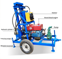 Machine de forage entièrement automatique à prix d'usine, évolutrice et universelle pour couches de sol, de sable et de roche, haute efficacité, durable et fiable