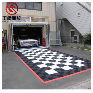 Carreaux <span class=keywords><strong>de</strong></span> sol <span class=keywords><strong>de</strong></span> garage en plastique à emboîtement PP pour voiture, parking, garage, carreau <span class=keywords><strong>de</strong></span> sol, <span class=keywords><strong>plaque</strong></span> diamantée - Product Image 3