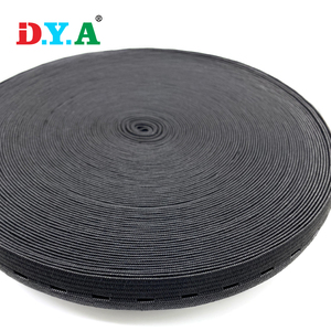 Stock direct d'usine noir <span class=keywords><strong>20mm</strong></span> 25mm bandes élastiques boutonnières réglables pour femme enceinte bébé couche à l'aide de pantalon ceinture - Product Image 3