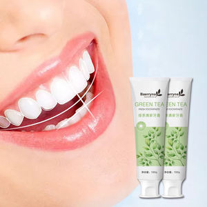 Dentifrice pour émail reminéralisant et soulagement sensible, blanchiment, antiplaque, thé vert naturel, marque distributeur - Product Image 1