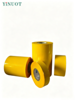Nouvelle feuille de dorure à chaud jaune 640MM*120M pour films UV et substrats plastiques Durable et écologique