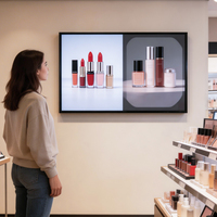 Proveedor de Pantallas LCD Táctiles para Publicidad, con Marco Wifi Android, para Montaje en Pared Interior, IP65, de 32, 43 y 55 Pulgadas, para Menús Digitales