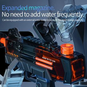 All'ingrosso giocattolo da gioco per bambini all'aperto, divertimento con pistola ad acqua automatica a lungo raggio, pistola ad acqua elettrica con museruola Flash - Product Image 3