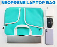 Sacoche pour ordinateur portable en néoprène de 14 pouces avec logo personnalisé sacoche pour ordinateur portable avec poignée pour HP Dell ASUS Acer Chromebook