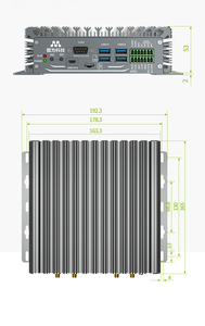 NVIDIA jetson Xavier NX 16GB 128ssd cạnh máy tính 5x cổng Ethernet Hỗ trợ băng tần kép PoE Wifi 4G/5G tùy chọn t506s 5xethernet - Product Image 6
