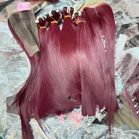 Perruques de Cheveux Humains Cousus à la Machine avec Fermeture en Dentelle HD pour Femmes, Cheveux Vierge Vietnamiens en Gros, Perruque Frontale en Dentelle
