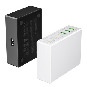 105W GaN 7 en 1 Multi <span class=keywords><strong>USB</strong></span> tipo <span class=keywords><strong>C</strong></span> PD3.0 adaptador de Cargador rápido para <span class=keywords><strong>MacBook</strong></span> Pro Air HP Lenovo Samsung iPhone Laptop Tablet Phone - Product Image 2