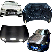 Capot en fibre de carbone OEM pour Audi A3 Fabrication personnalisée de haute qualité Poids léger État neuf comprend des boulons