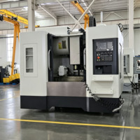 Centro de Mecanizado Vertical CNC VMC855 de Fábrica China, Alta Rigidez, 8000-12000 rpm, BT40, Husillo Único, Piezas de Alta Precisión