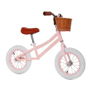Экспортный Лидер продаж детский велосипед для балансировки 12 дюймов детский мини-прогулочный детский велосипед без педали