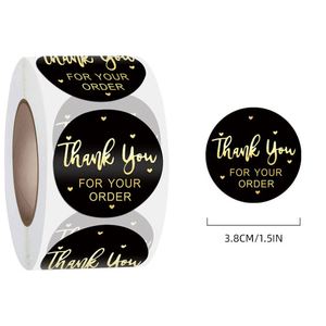สติกเกอร์ขอบคุณลายอนิเมะสำหรับธุรกิจขนาดเล็ก มีสินค้าพร้อมส่งหรือสั่งทำได้ - Product Image 1