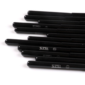 Pincel de <span class=keywords><strong>Uñas</strong></span> Acrílico Kolinsky con Mango de Madera Negro, Delgado, de Alta Calidad, con Logotipo Personalizado, Directo de Fábrica, para Pintura UV y Degradado - Product Image 6
