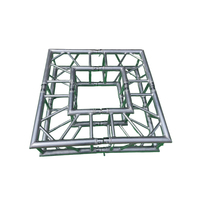 Système de treillis d'éclairage de scène en alliage d'aluminium avec plaque de base, type Totem Truss pour DJ et événements, prix usine