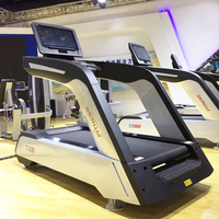 Tapis de course commercial grand écran pour salle de sport, équipement de fitness et de course à pied