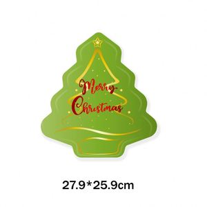 Decoraciones Personalizadas para el Día del Padre con Diseño de Reno Navideño, Platos de Papel Desechables para Fiestas - Product Image 6