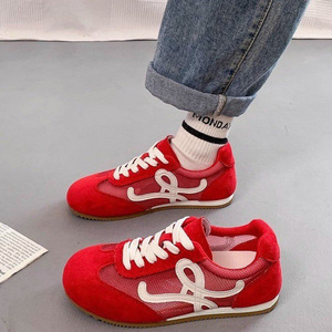 NOVEDAD DE VERANO 2025, zapatos deportivos de malla Dexun para mujer de estilo novedoso, Retro, amarillo, ligero, informal, transpirable, hecho de materias primas de Bambú - Product Image 1