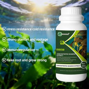 Organische Vloeibare Meststof Geconcentreerde Zeewier Extract Meststof Voor Het Rooten Van Zaailing Groei Fruit Promotie Bloeiende Grond - Product Image 2
