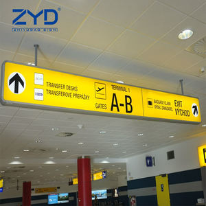 Señalización <span class=keywords><strong>de</strong></span> Aluminio Resistente para Paradas <span class=keywords><strong>de</strong></span> Autobús y Sistemas <span class=keywords><strong>de</strong></span> Metro Subterráneo, Señalización <span class=keywords><strong>de</strong></span> Orientación con Estándares Internacionales - Product Image 2