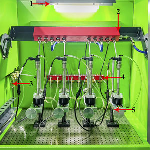 Banc d'essai pour injecteurs Common Rail et injecteurs piézoélectriques, testant 4 injecteurs simultanément CRS-700 - Product Image 2