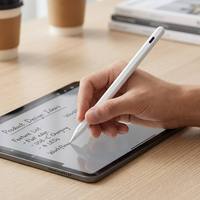 Aktif Dokunmatik Kalem Tip-C 30 Dakika 10 Saat, Hızlı Şarjlı Kalem iPad Android Tablet, Alüminyum Alaşımlı POM Özel Logo OEM Toptan Satış