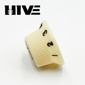 Capuchons de potentiomètres de guitare HIVE en nacre d'ormeau de 6 mm, boutons de <span class=keywords><strong>volume</strong></span> et de tonalité pour guitare électrique ST, pièces de rechange - Product Image 3