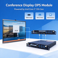 OPS I7 Generasi ke-13 untuk Panel Datar Interaktif RAM DDR4 Produsen PC OPS China Windows 10 8+256G