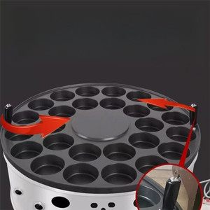 Máquina Comercial de Acero Inoxidable para Hacer Hamburguesas y Huevos, Automática, con Múltiples Orificios, Precio - Product Image 3
