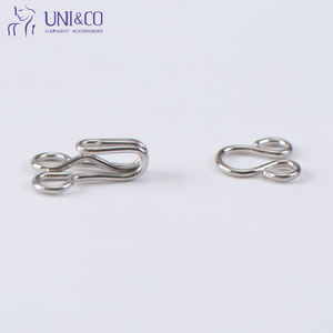 Commercio all'ingrosso in argento rame gancio anteriore e chiusura a chiusura per occhi <span class=keywords><strong>abbigliamento</strong></span>/reggiseno/corsetto Top - Product Image 4