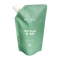 Sac de poche de pulvérisation en plastique mat personnalisé personnalisé pour bec de poche de gel de cheveux