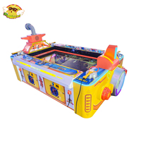 Machine de jeu de frappe au marteau réactive à monnayeur, modèle Iron Mini Whack Mole, pour enfants, avec fonction de récompense