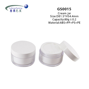 Tarro de <span class=keywords><strong>Crema</strong></span> Vacío de Gran Capacidad de 100 g, Base Transparente, Tapa Blanca, Envase Cosmético Recargable <span class=keywords><strong>para</strong></span> <span class=keywords><strong>el</strong></span> Cuidado de la Piel - Product Image 5