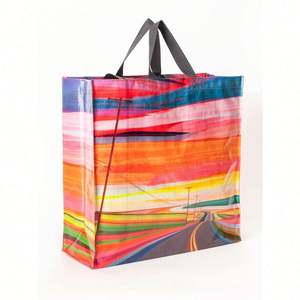 Usine de Guangzhou pas cher personnalisé prix raisonnable sac d'épicerie écologique - Product Image 6