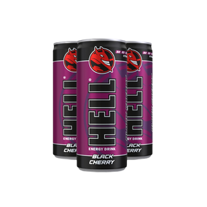Bebida Energética HEL Drink Epic Edition Sabor Cereza Negra Lata de 250 ml Aumenta la Energía y la Concentración del Reino Unido para Exportación - Product Image 4
