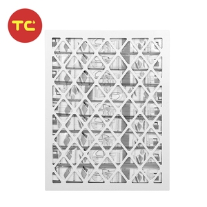 Kích thước tùy chỉnh tái sử dụng khung nhựa sâu xếp li điều hòa không khí merv 7 8 11 13 HVAC lò Bộ lọc không khí - Product Image 5