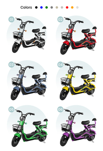 Xe Đạp Điện Elektrikli Bisiklet 2 Chỗ Ngồi Ebike Thành Phố Đạp Hỗ Trợ Xe Đạp Điện Cho Người Lớn - Product Image 2