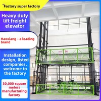Plateforme élévatrice hydraulique simple pour grenier, 2-3 étages, 2 tonnes, modèle 3, avec bouton électronique, Guangdong Zhongshan