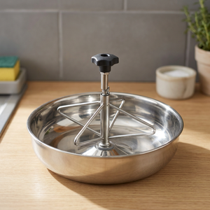 STELLAR PATH Nuevo Comedero para Lechones de Acero Inoxidable de Grado Alimenticio Directo de Fábrica - Antiderrames Automático con Gran Abertura 25x16cm | - Product Image 2