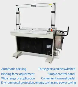 Fully Automatic Pp Belt Packing Bundling Strapping Machine Box Bundle Strapping Machine