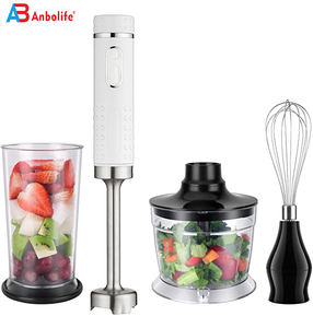 Mixeur plongeant multifonction 500W avec lumière LED, robot culinaire, bol mélangeur et fouet, mixeur plongeant électrique - Product Image 3