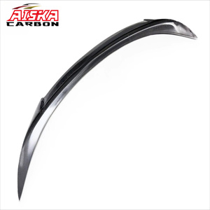 Aileron arrière style AISKA M4 en fibre de carbone noir brillant à simple volet pour Maserati Quattroporte 2013-<span class=keywords><strong>2018</strong></span> - Product Image 2