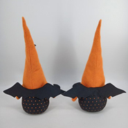 Poupée Ghost aux dents de 2,5 pouces, accessoire de décoration, cadeau d'halloween, déguisement et Vampire, position debout, nouveauté