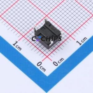 TC110426050 Tactile <b>Switch</b> Through hole Component (THT)-4P,6x6mm <b>Switch</b> Single Pole Single Throw Round Button 2.6N 5mm - Product Image 2