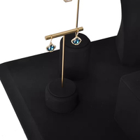 Buste de présentation de bijoux en microfibre de haute qualité pour colliers