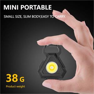 Multifunctional Portable Keychain EDC Flashlight <strong>Torch</strong> Mini Waterproof Bottle Opener <strong>with</strong> Magnet for Easy Opening - Product Image 2
