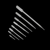 Pipettes Pasteur jetables Scilab 0,2-10 mL en LDPE certifiées ISO/CE, emballage en vrac/individuel, non toxiques, pyrogènes