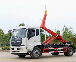 <b>Top</b>-Rated 230HP Hook Lift Waste Carrier with Telescopic Hook Arm for Fast Container <b>Loading</b> & Municipal Garbage Transportation - Product Image 1