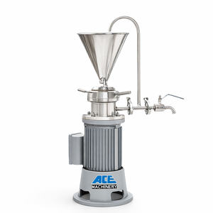 Moulin colloïdal en acier inoxydable de qualité alimentaire pour la fabrication de pâte de piment frais et de haricots rouges, et moteur pour la transformation du soja et du blé à usage domestique - Product Image 2