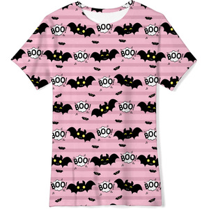 Camiseta informal <span class=keywords><strong>de</strong></span> manga corta para niños, divertida <span class=keywords><strong>noche</strong></span> <span class=keywords><strong>de</strong></span> Halloween, estampado Digital 3D, murciélago del diablo, maravillosa <span class=keywords><strong>travesura</strong></span> alegre para niños - Product Image 4